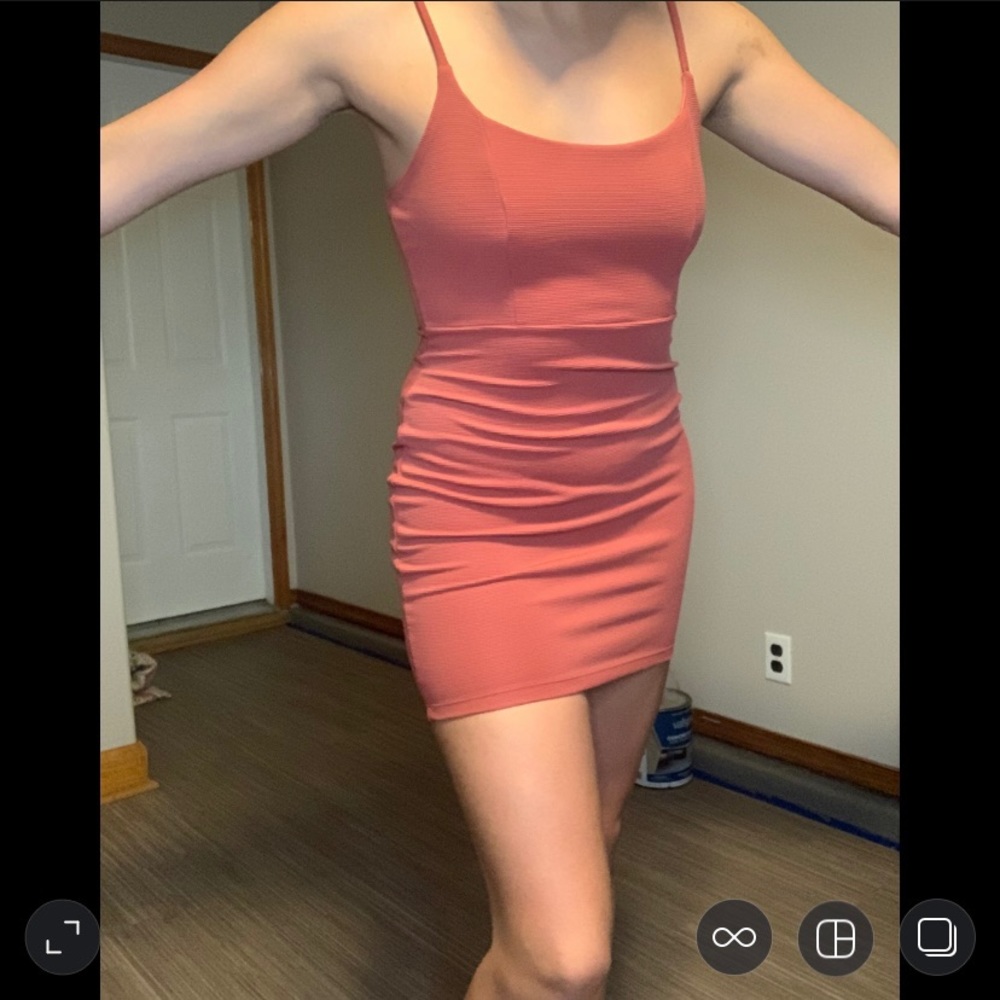 Pink Mini Dress
